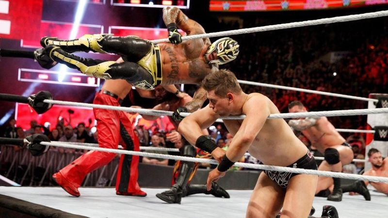 Rey Mysterio is amazing as always.