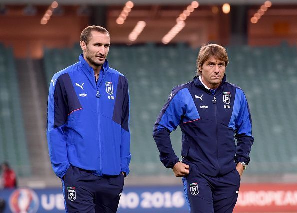 Italy Training Session And Press Conference