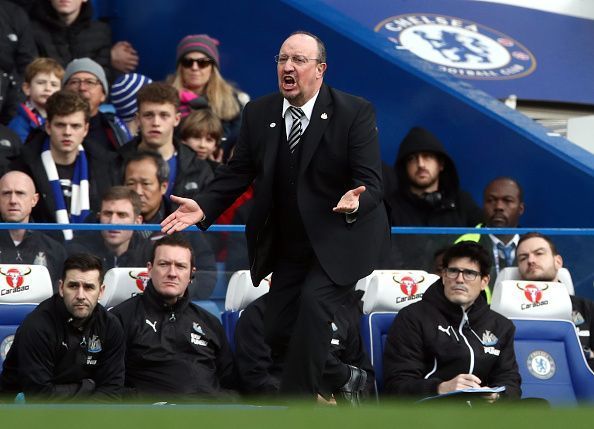Not a happy return to Stamford Bridge for Rafa Benitez