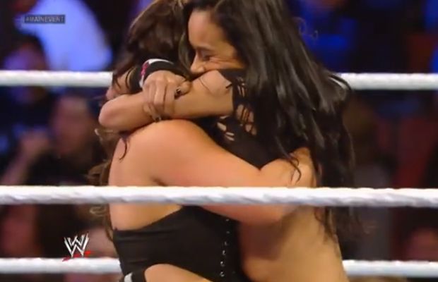 Kaitlyn had her final match against AJ Lee in January 2014 