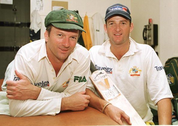 Twin brothers Steve and Mark Waugh both hit centuries to ensure Australia won the 2001 Ashes 4-1