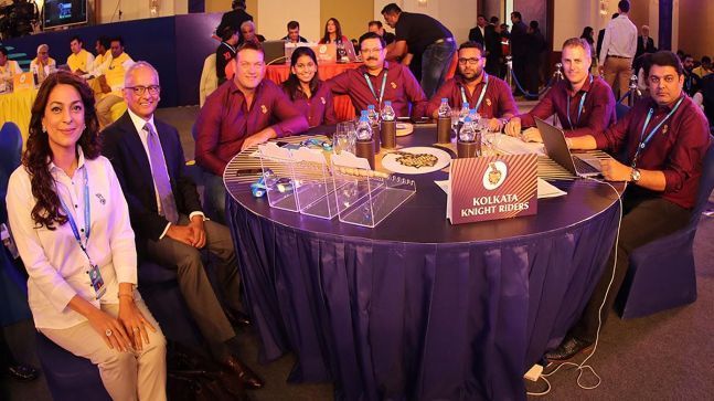 KKR management at IPL Auction 2018