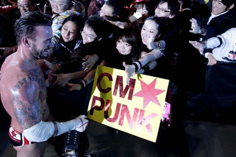 CM Punk wrestled in Japan!!