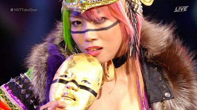 Asuka NXT TakeOver Brooklyn III entrance