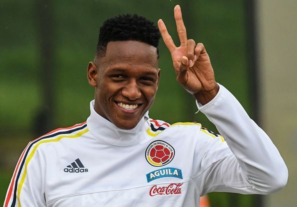 Yerry Mina goalkeeper