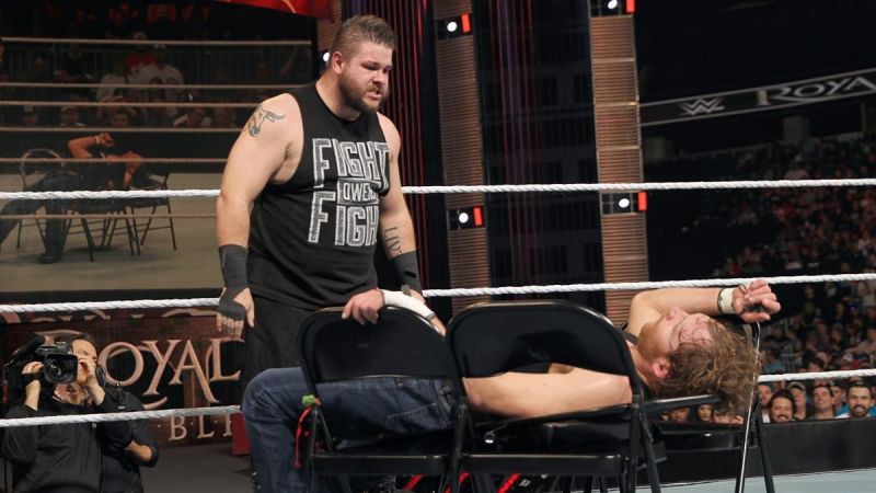 Image result for dean ambrose vs kevin owens royal rumble 2016