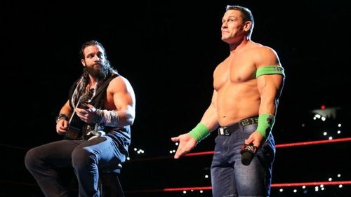 Cena and Elias have already faced off in a match during last year's Christmas edition of Raw