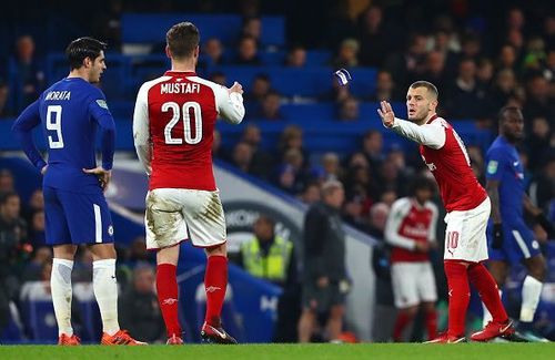 Chelsea v Arsenal - Carabao Cup Semi-Final: First Leg