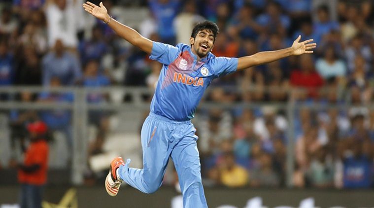 Bumrah during the 2016 T20 World Cup