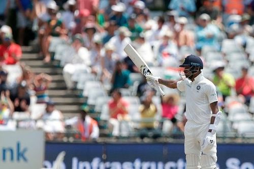 Pandya made an impact with both bat and ball on day two at Cape Town