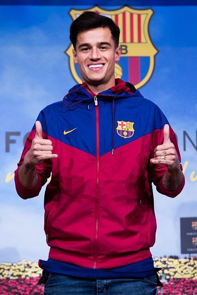 New Barcelona Signing Philippe Coutinho Unveiled