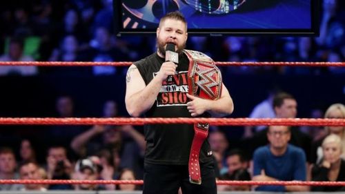 Kevin Owens as the WWE Universal Champion