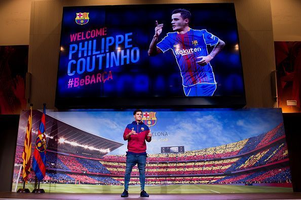 New Barcelona Signing Philippe Coutinho Unveiled