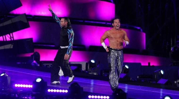 The Hardyz made a shock return at WrestleMania 33