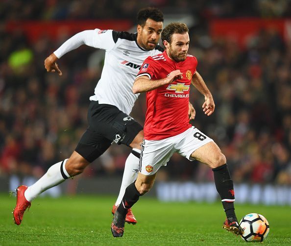 Manchester United v Derby County - The Emirates FA Cup Third Round