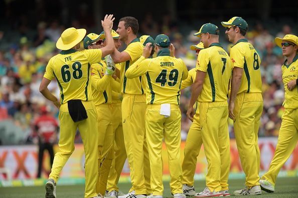 Cummims and Hazlewood gave Australia their first win of the ODI series