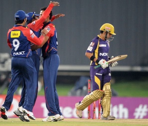 CLT20 2012 Match 2 Group A - Kolkata Knight Riders v Delhi Daredevils