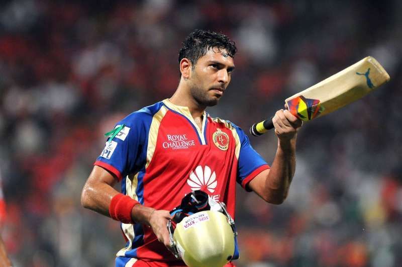 Yuvi left Punjab for RCB after a period of 5 years.