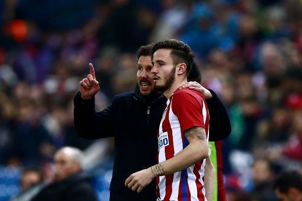 Diego Simeone Saul Niguez