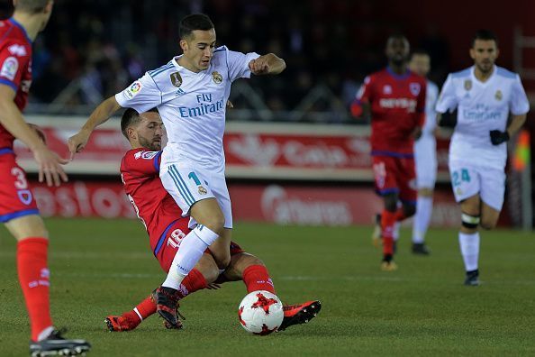 Vazquez caused all kinds of problems to Numancia