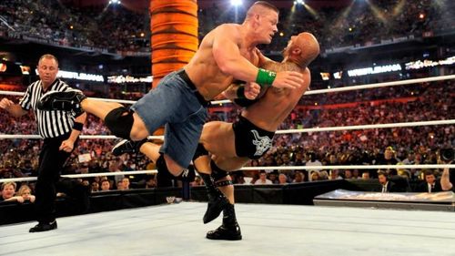 Cena faced Finn Balor in the ring on this week's episode of Raw