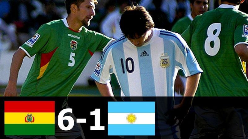 Image result for bolivia 6-1 argentina