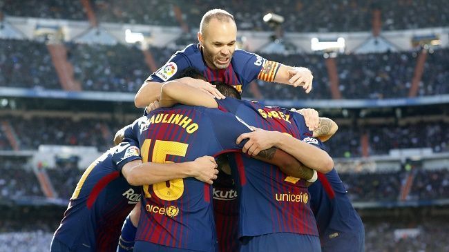 Barcelona La Liga lead