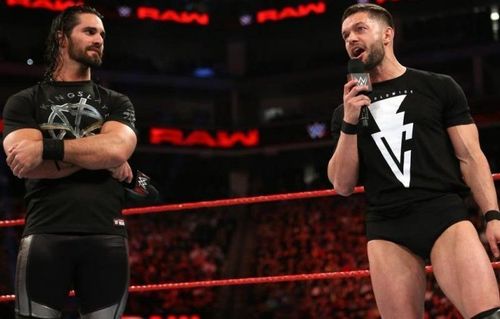 Seth Rollins and Finn Balor