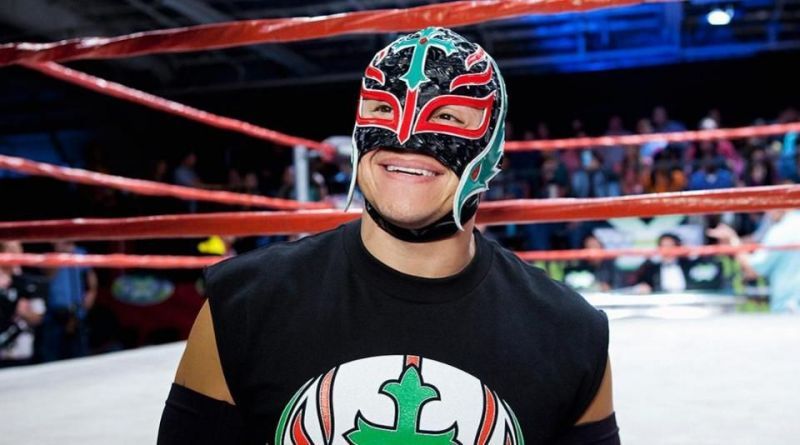 Rey Mysterio made a shock appearance at Royal Rumble back in January