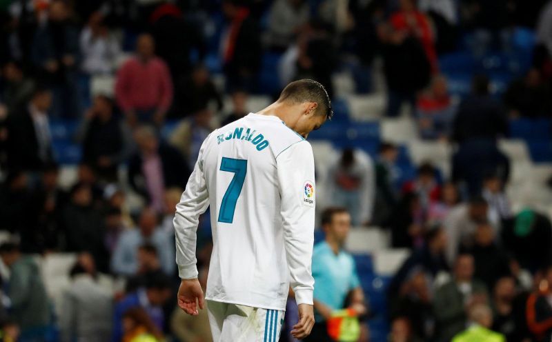 Cristiano Ronaldo has not hidden his frustration on the pitch this season