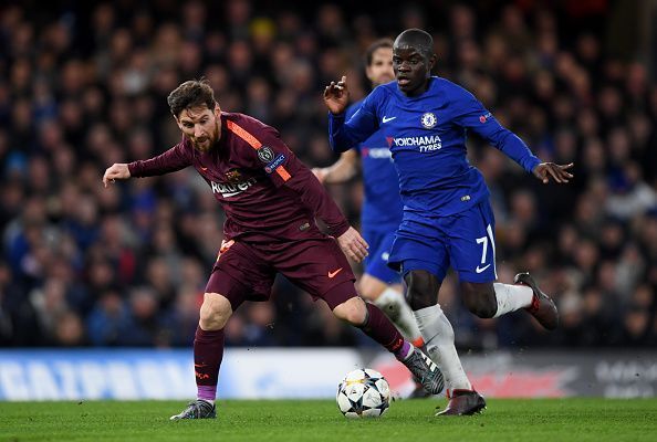 Chelsea FC v FC Barcelona - UEFA Champions League Round of 16: First Leg