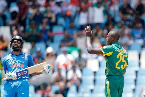 Kagiso Rabada has made Rohit Sharma his bunny in the ongoing tour