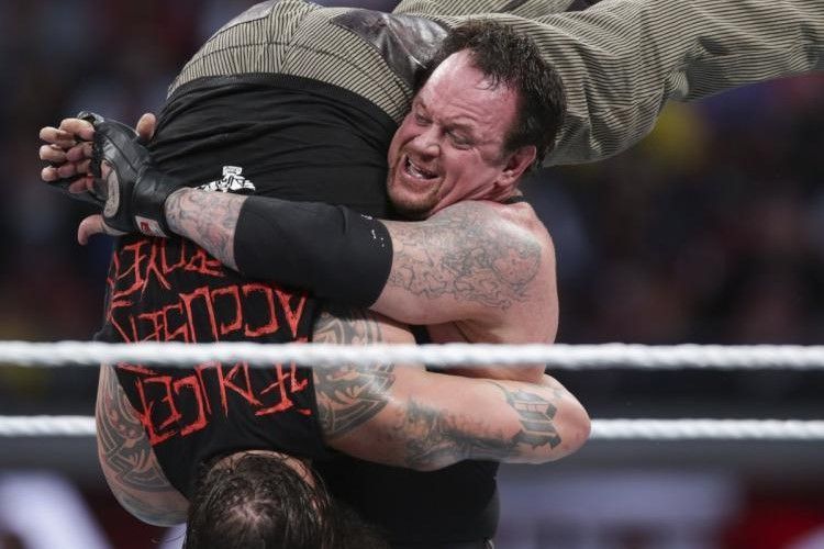 The Undertaker seems to have influenced the world of MMA as well
