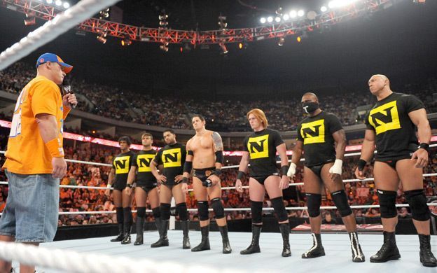 John Cena had a huge rivalry with Nexus