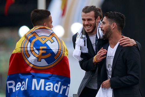 Real Madrid Celebrate After They Win Champions League Final