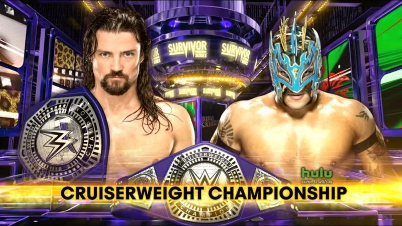 If Kalisto wins he takes the Cruiserweight Division to Smackdown Live!, circa Survivor Series 2016