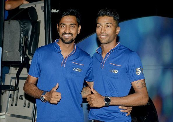 Hardik Pandya will be glad his elder brother, Krunal, was RTM-ed by the Mumbai Indians