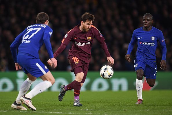 Chelsea FC v FC Barcelona - UEFA Champions League Round of 16: First Leg