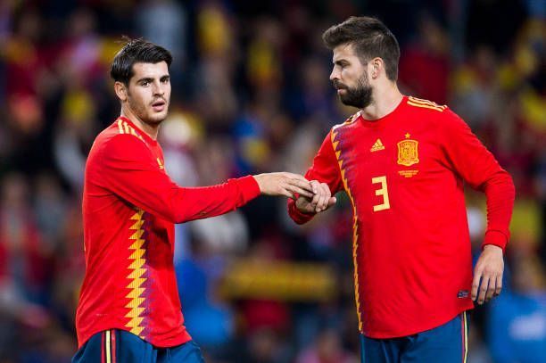 The duo are teammates for the Spain national team