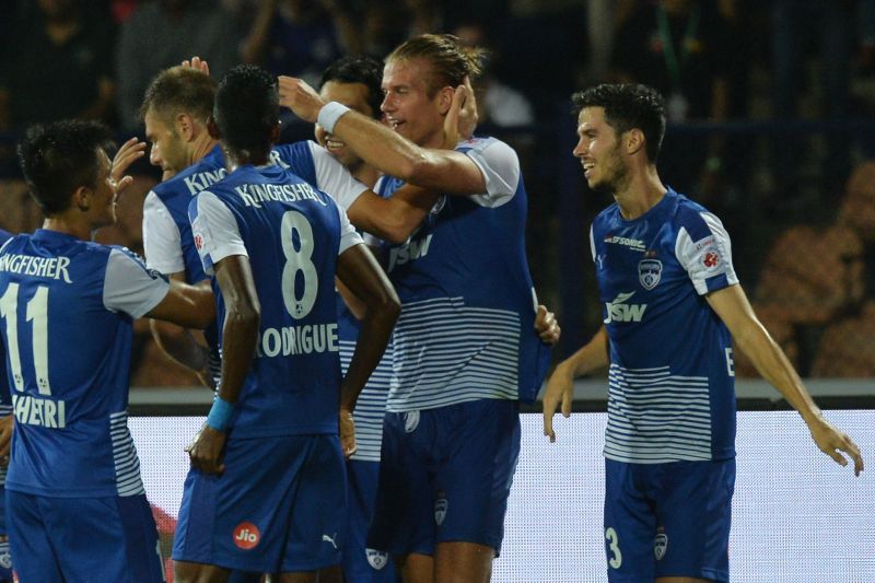 Bengaluru FC extended their lead at the top with a 2-0 win over FC Goa