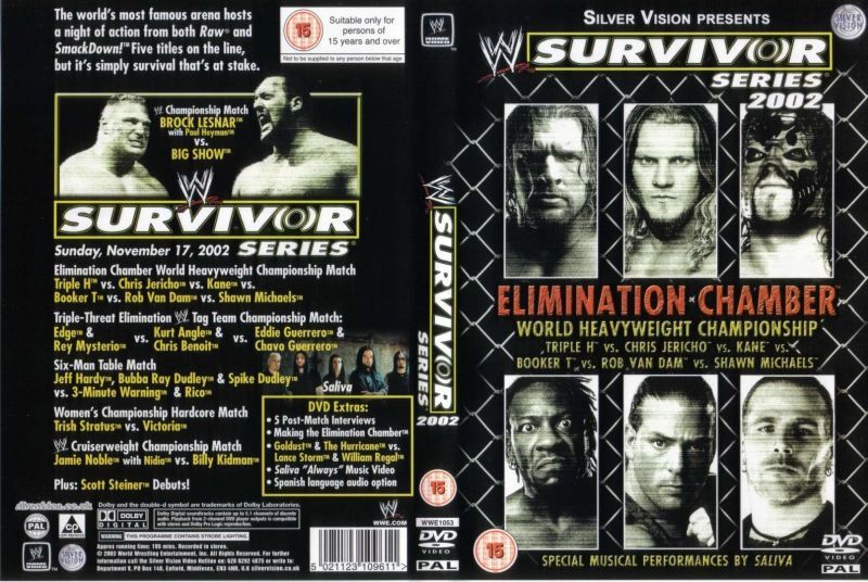 The very first WWE Elimination Chamber match