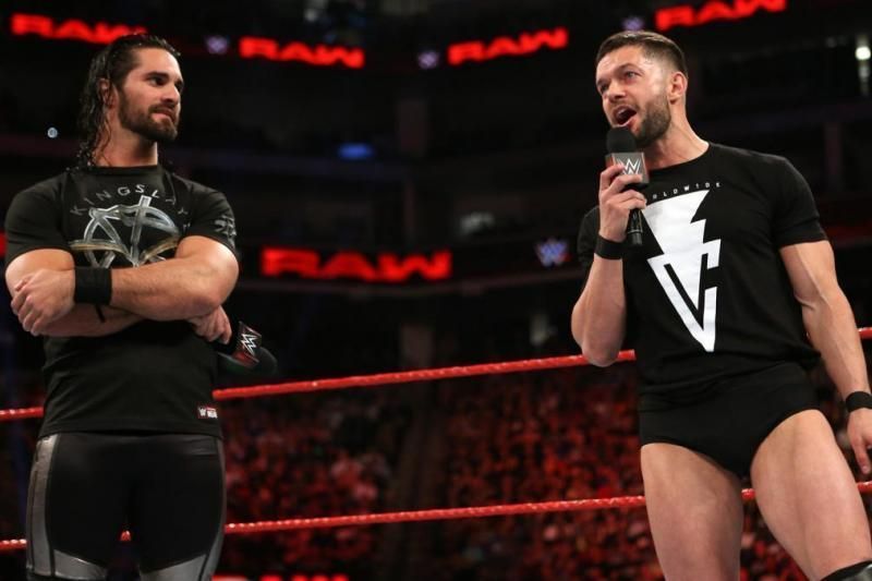 Finn Balor, Seth Rollins,