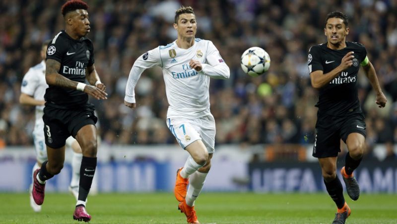 Ronaldo was undoubtedly the highlight in the Real Madrid vs PSG clash
