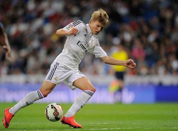 Norwegian wonderkid Martin &Atilde;degaard is the youngest player ever to play for Madrid.