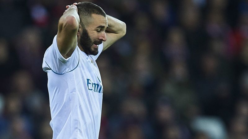 Karim Benzema hasn&#039;t scored in La Liga since 25th November 2017