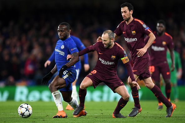 Chelsea FC v FC Barcelona - UEFA Champions League Round of 16: First Leg