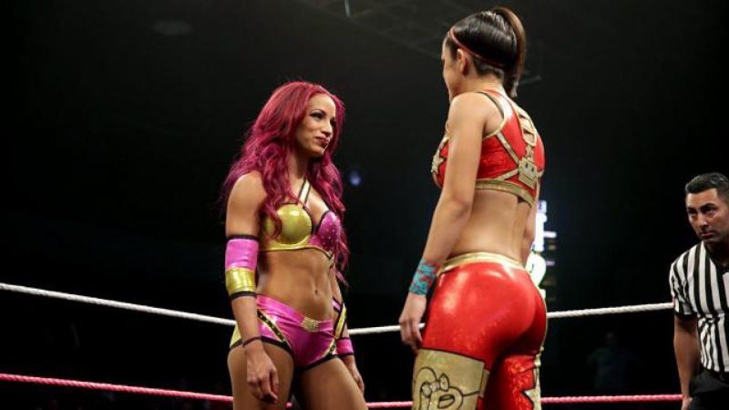 Sasha Banks and Bayley are set to collide tonight on Raw 