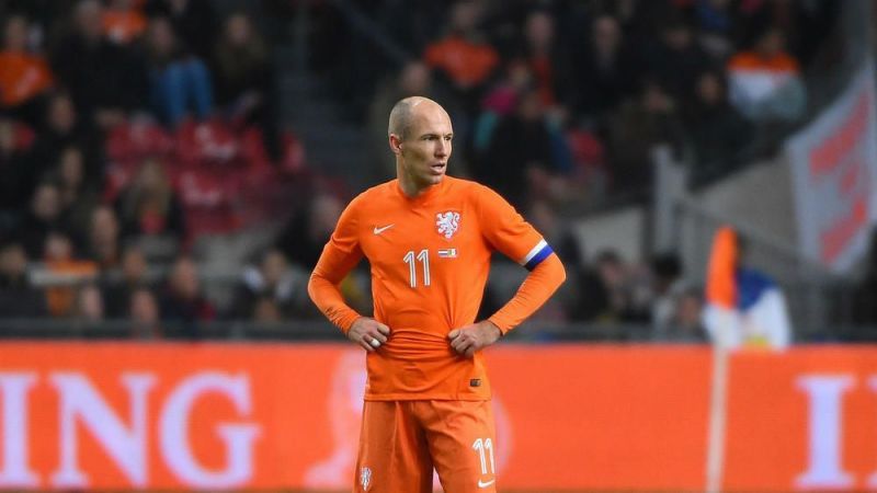 Arjen Robben has taken his leave from the international scene