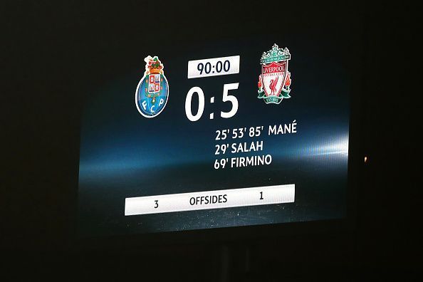 FC Porto v Liverpool - UEFA Champions League Round of 16: First Leg