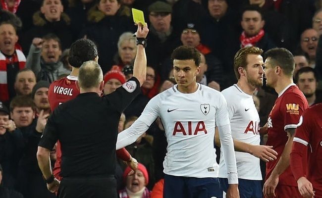 Dele Alli diving Tottenham Spurs Mauricio Pochettino